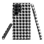 RLC Logo Houndstooth Print Tough case for Samsung® - Respectez Le Code