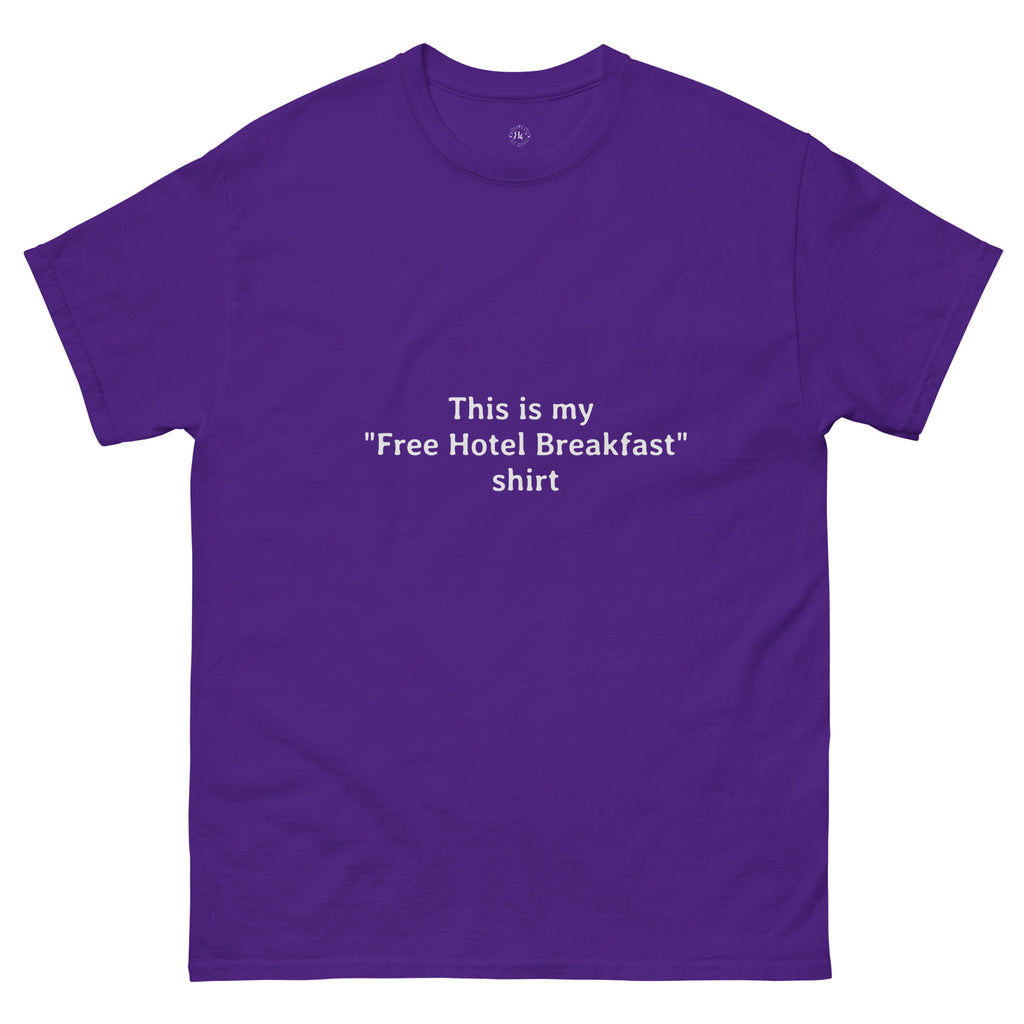 Free Hotel Breakfast Unisex Classic Tee - Respectez Le Code