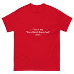 Free Hotel Breakfast Unisex Classic Tee - Respectez Le Code